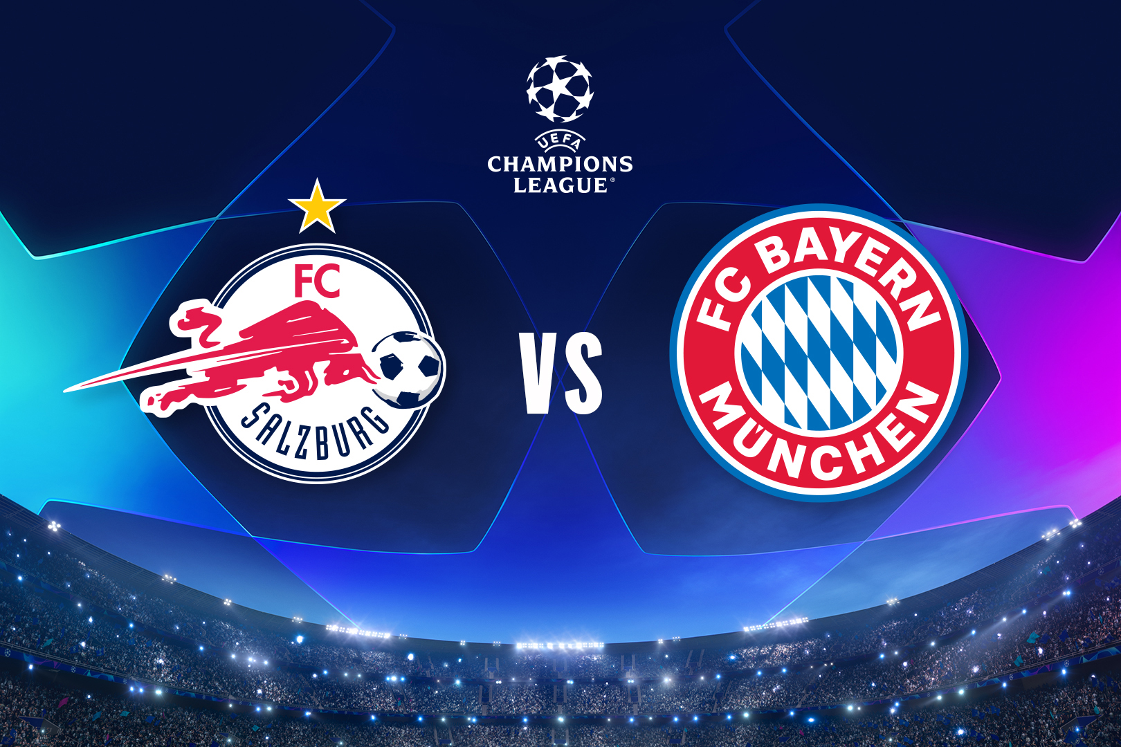 UEFA Champions League - FC Salzburg - FC Bayern München