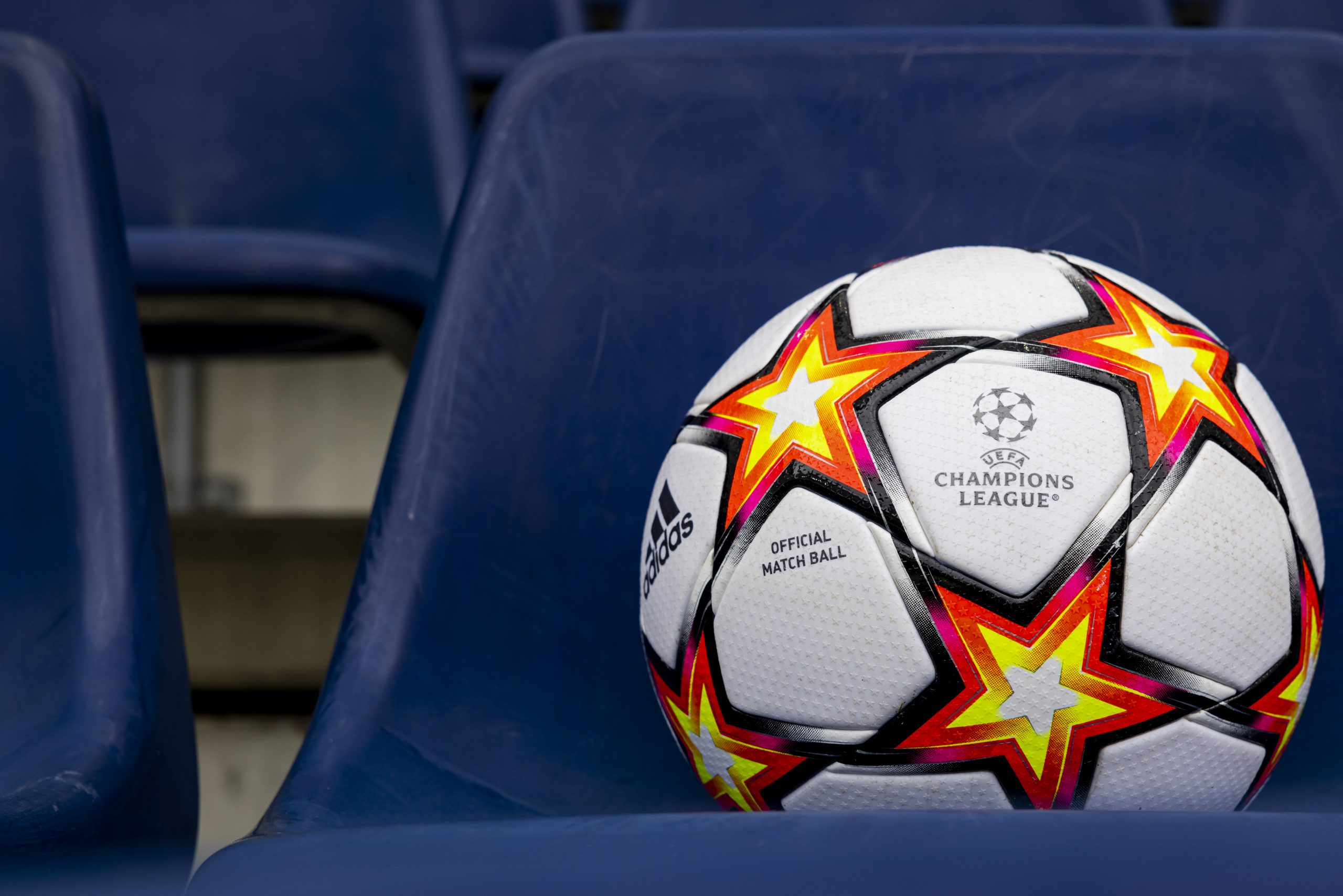 Foto von dem Ball der UEFA Champions League
