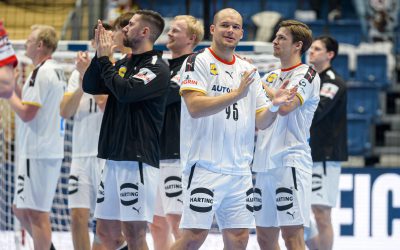 SPORT1 zeigt die deutsche Handball-Nationalmannschaft im Hinspiel der WM-Play-offs
