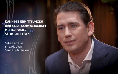 Sebastian Kurz im exklusiven ServusTV-Interview