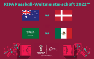 Australien vs Dänemark und Saudi-Arabien vs Mexiko – live bei ServusTV