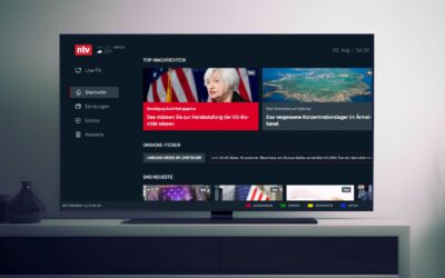 ntv Austria launcht neue HbbTV News App