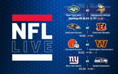 NFL LIVE WEEK 5: Start der London Games ab 6.10.