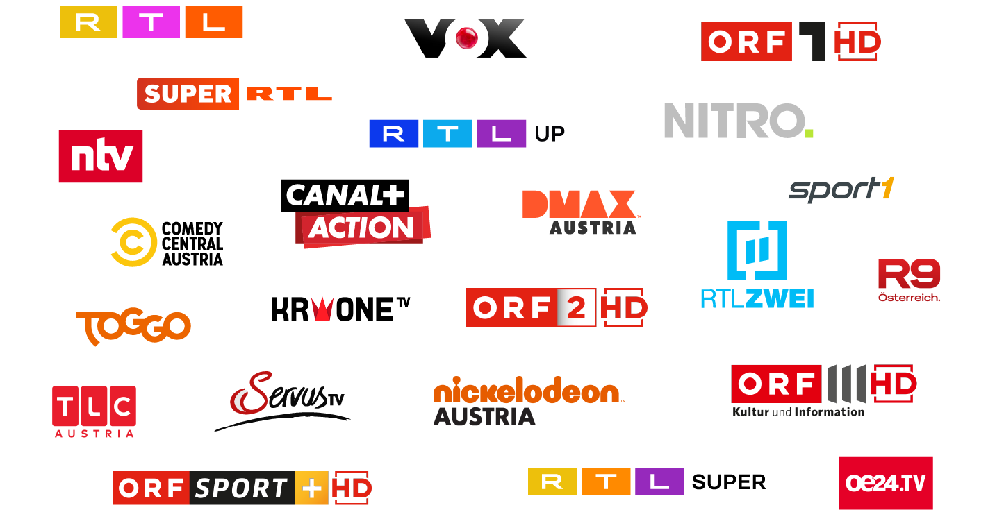 Senderlogos Österreichprogramm