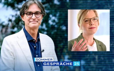 Die ORF-„Sommergespräche 2025“: Auftakt mit Leonore Gewessler, Die Grünen 11.08. in ORF 2