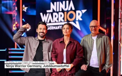 Ninja Warrior Germany, Jubiläumsstaffel,10. Staffel, ab Fr., 19.9., 20:15 Uhr bei RTL Austria