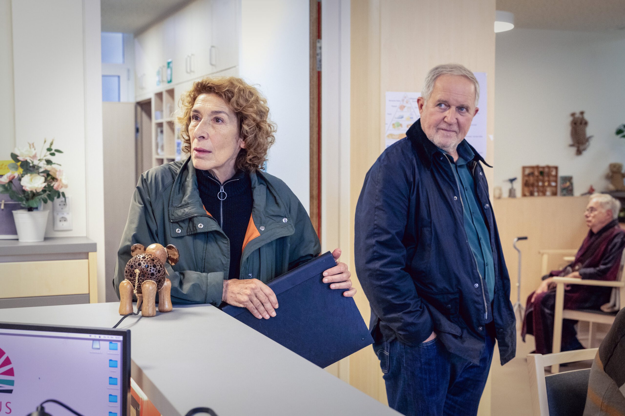 Im Bild: Adele Neuhauser (Bibi Fellner), Harald Krassnitzer (Moritz Eisner).